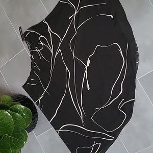 Ellen Tracy | A Line Silk Skirt